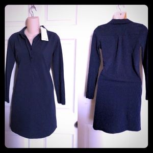 NWT LACOSTE Navy Polo Dress